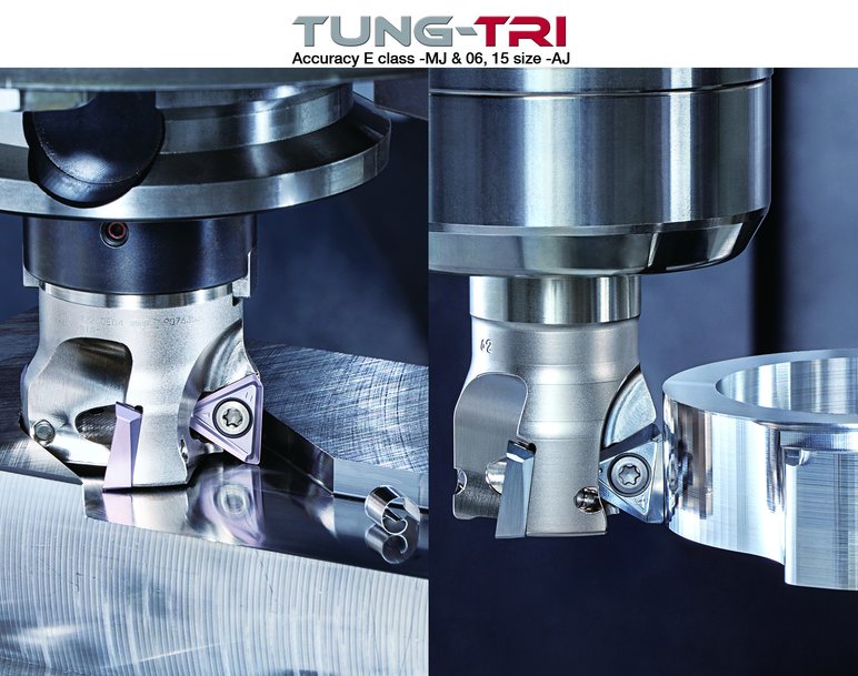 Tungaloy étend sa série Tung Tri pour les opérations d'équarrissage avec plus de types de plaquettes